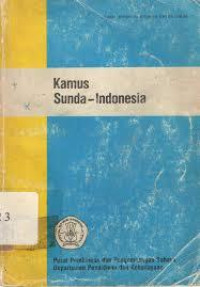 Image of Kamus Bahasa Sunda-Indonesia.