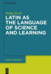 Image of Latin as the language of science and learning